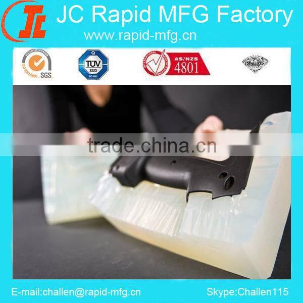 shenzhen plastic and rubber prototype with custom silicone molds