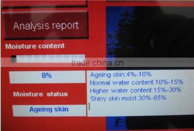 Most advanced auto-digital high quality smart portable skin analyzer