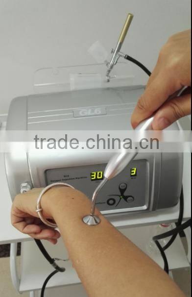 skin rejuvenation facial Oxygen sprayer and jet peel beauty salon equipment