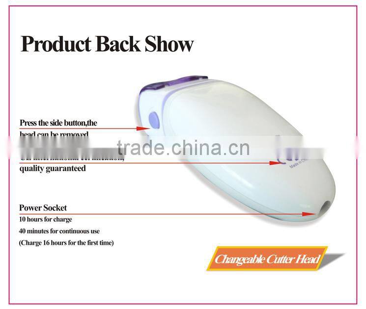 New 2 Heads in 1 Electrical Epilator Shaver