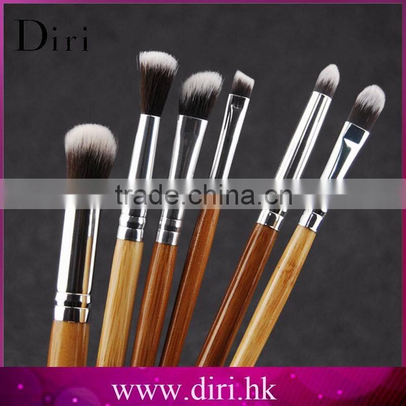 11PCS Professional Private Label Bamboo Handle Cosmetic Makeup Brush Set Wholesale