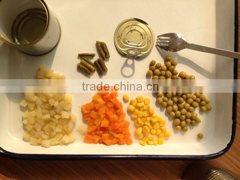 Health Food Canned mixed Vegetables