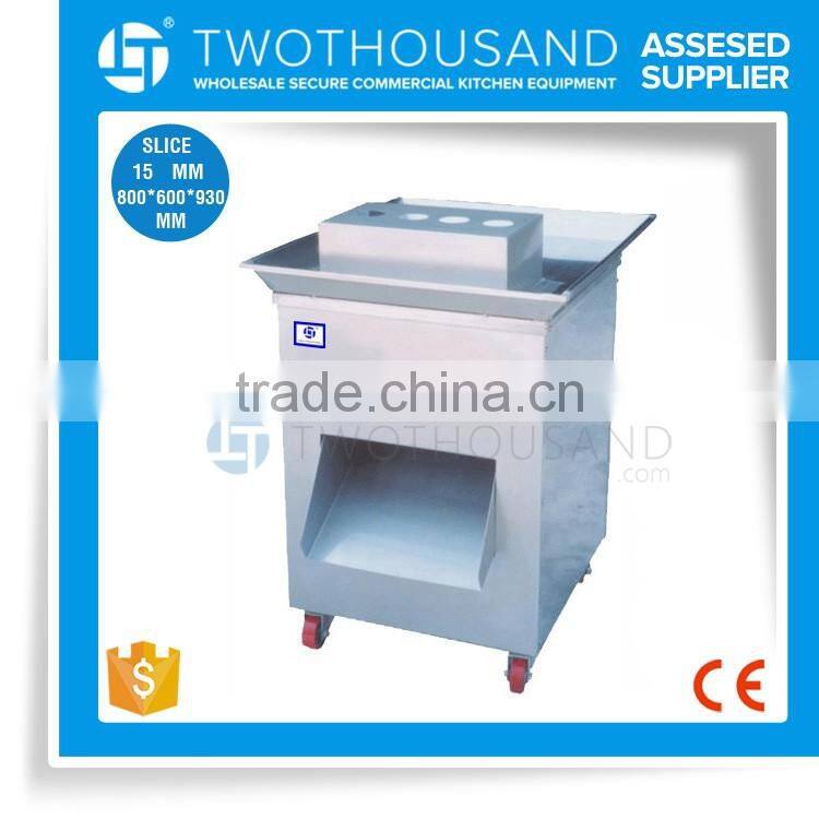 15 MM Thickness of Fresh Meat Mincing or Cutting Machine for Meat Shop Equipment