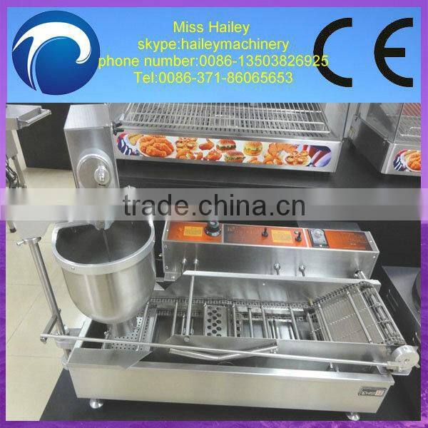 0086-13503826925 stainless steel commercial automatic sweet donut making machine