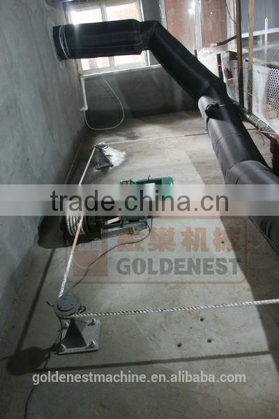 chicken house manure scraper system