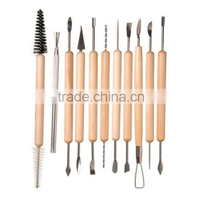 11pcs polymer clay tools set/pottery tool kits/ clay carving tools