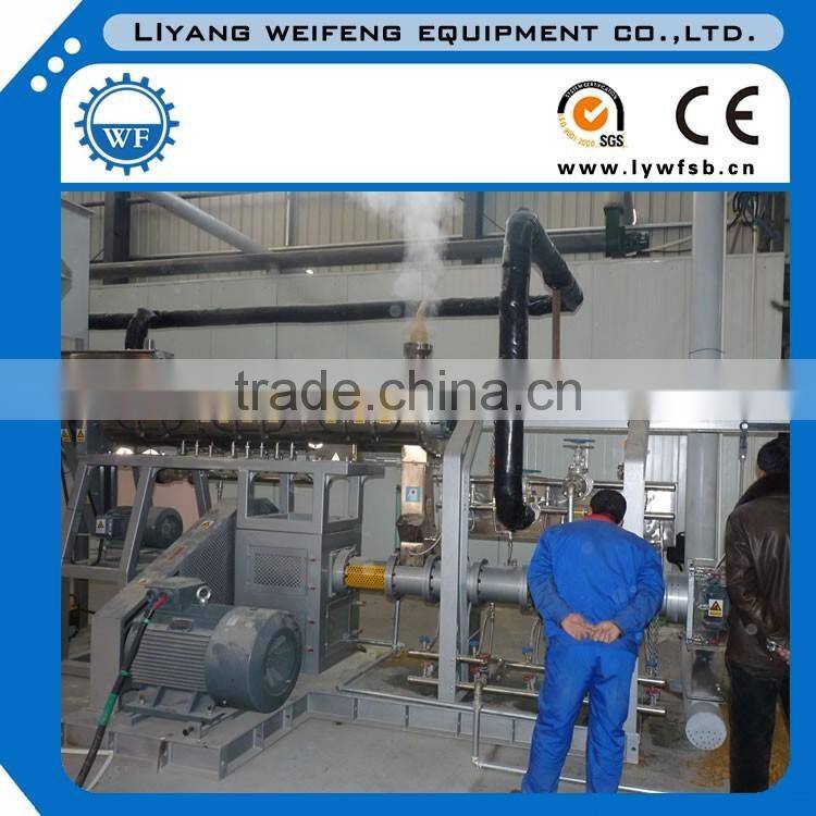 Manufactory offer top quality floating fish feed machinery with auto dosing