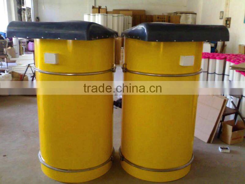 100 ton cement silo equipped with dust filter, safety valve and all accessories