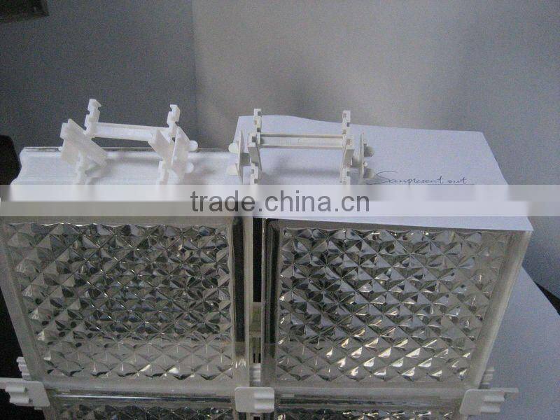 black color Glass Block Spacer