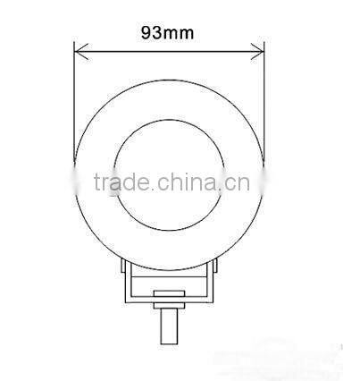 LED driving lamp 20w led lighting systems for tow truck, atv