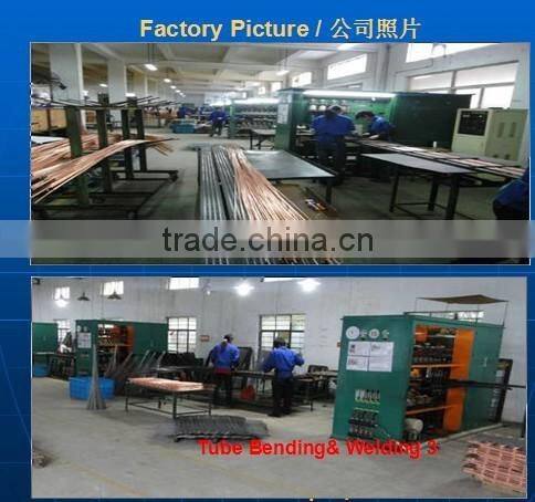 new design CO2 wire on tube condenser for refrigerator