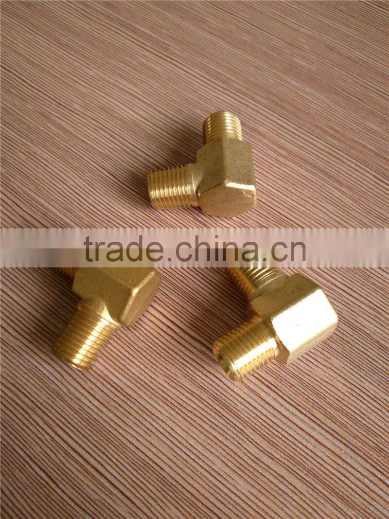 L-type male 1/2" threaded connection with sleeve rubber hose