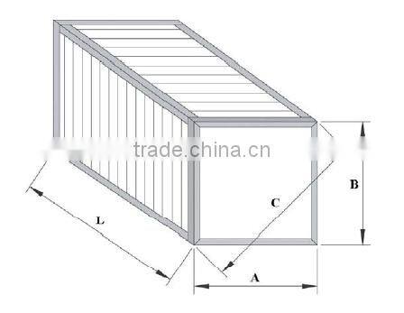Plate air system ,heat recovery heat exchanger
