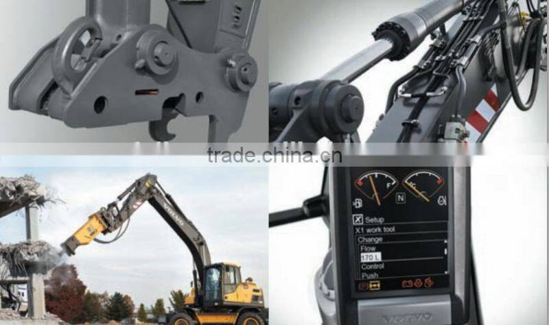 long lasting used wheel excavator wheel excavator for sale