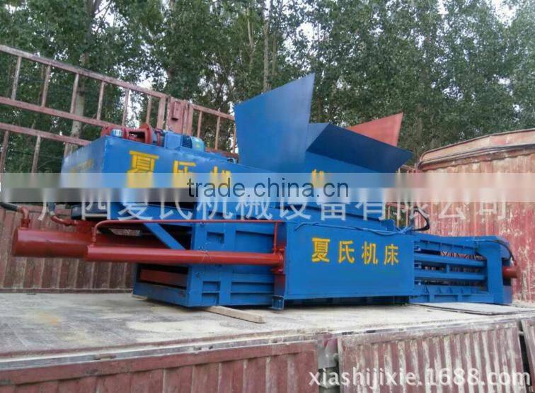 Small horizontal packing machine, small waste paper baler, balling machine for sale