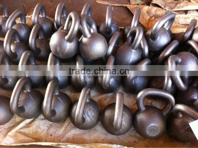 solid cast iron kettlebell for sale