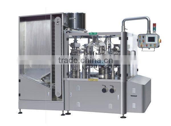 RGF-160 Fully Automatic tube filling sealing machine for medicine, with 2 filling heads