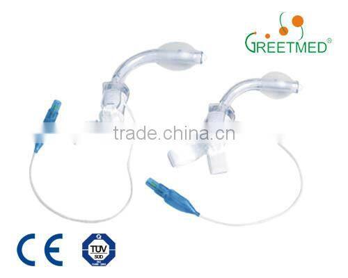 hot sale surgical reinforced tracheostomy tube with cuff