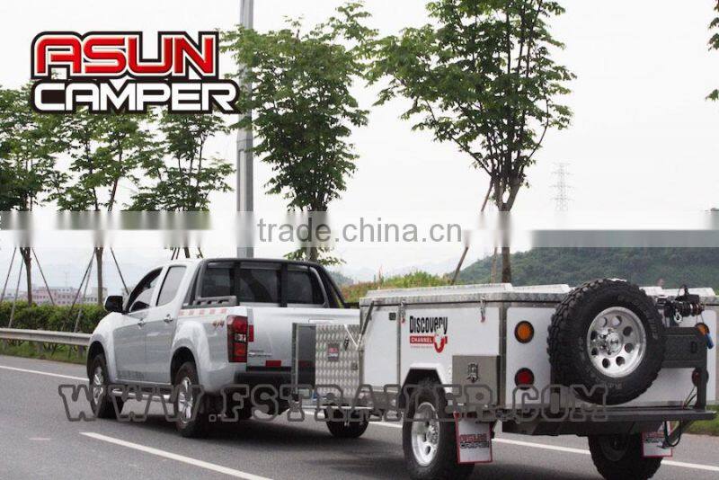 Professional manufactural off road hard floor forward folding camper trailer