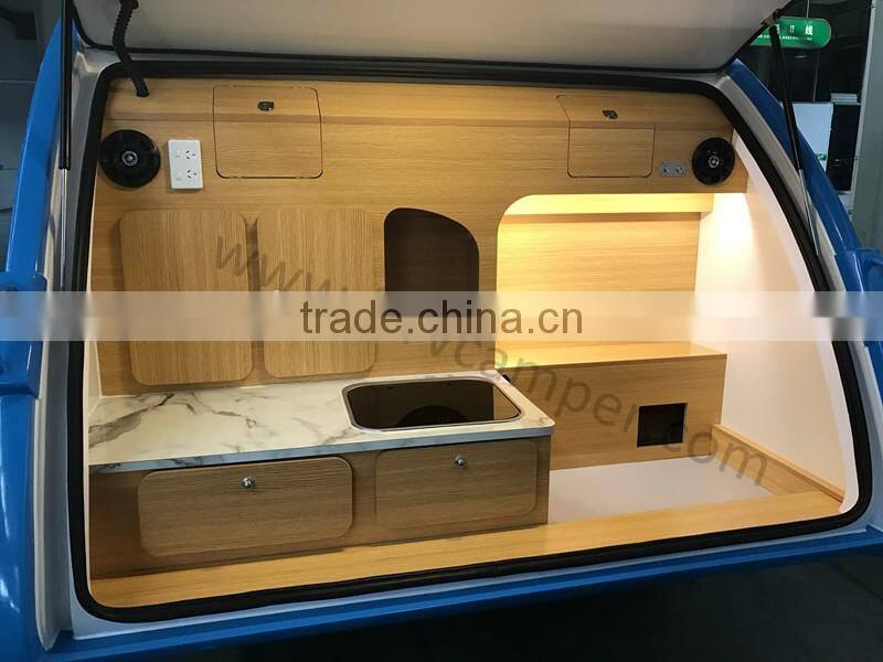 Fiberglass Teardrop Caravan FS-9010 motor home travel trailers