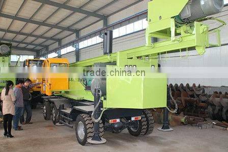 Rotary Pile Drilling rig, HF360 pile drill rig machine, double bridge pile drill rig