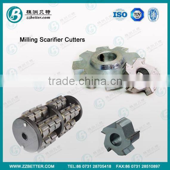 Scarifying Milling Cutters utilized for waterproofing membrane removal