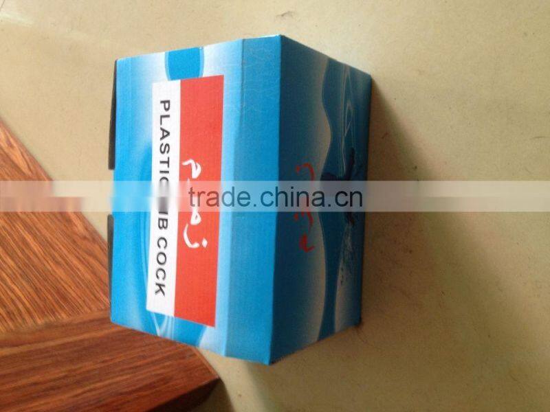 white color ABS/PVC Quarter Turn Plastic Taps/Faucet