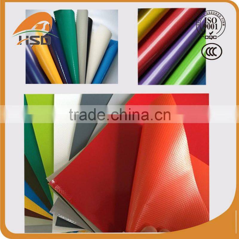 Waterproof glossy pvc coated tarpaulin decorative tarps