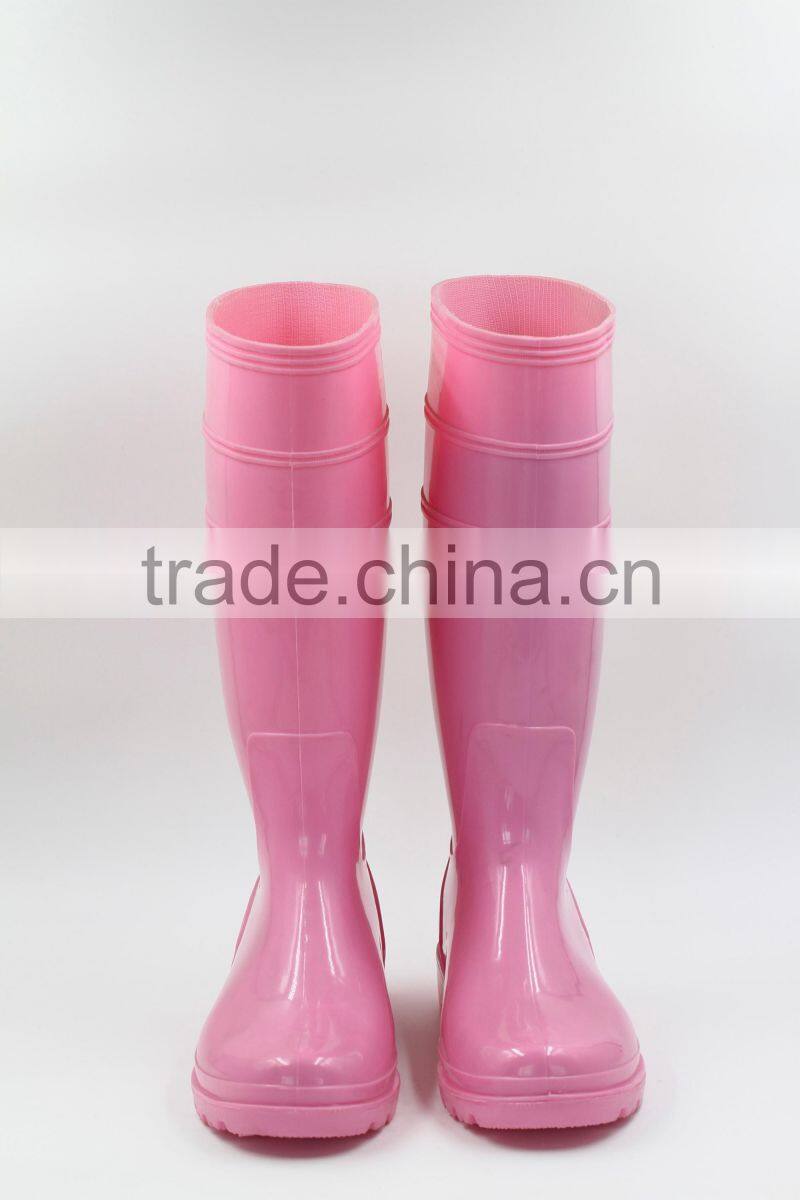 Work shoes pvc safety boots
