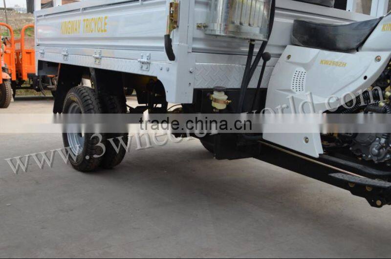 3 Wheel Vehicle of Motorcycle Tricycle Trike with Four Wheels Back