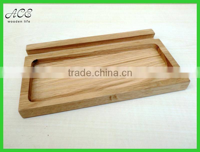 Wood docking station