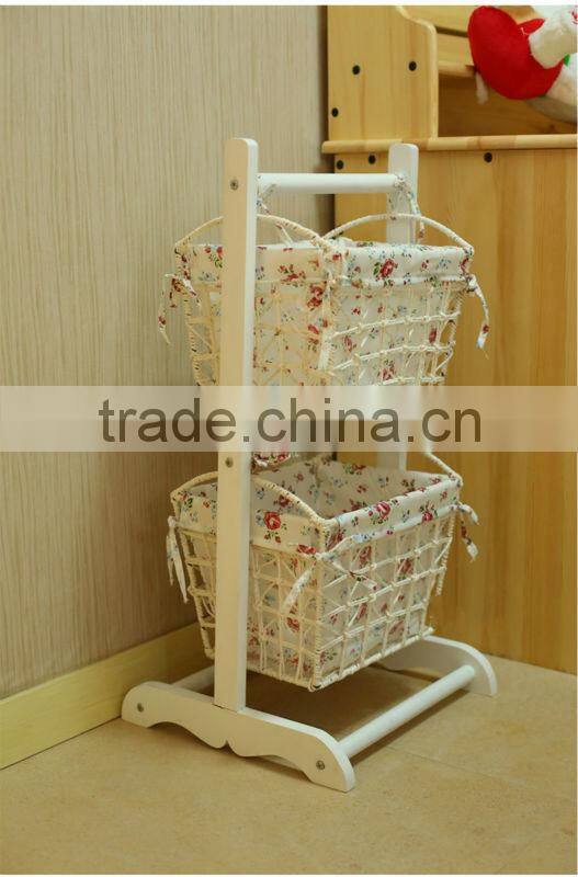 handmade white kitchen storage cabinet basket bedroom storage cabinet kids toys cabinet