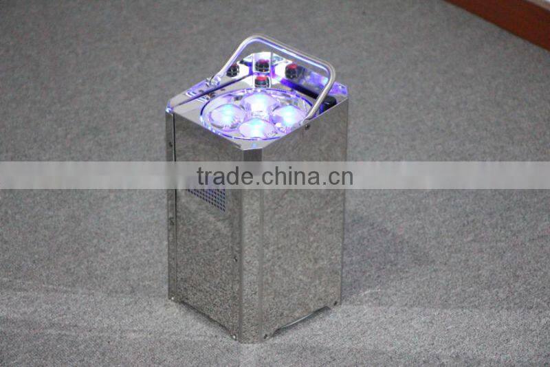 4x10w wireless DMX LED stage light, portable LED zoom light