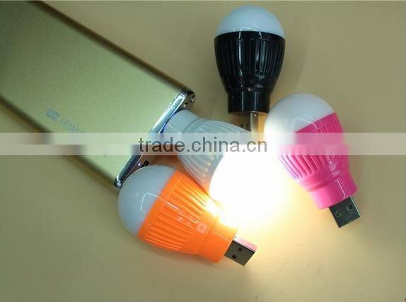 Wholesale USB LED Light Portable Mini USB Flashlight Super Bright Mini USB LED Bulb