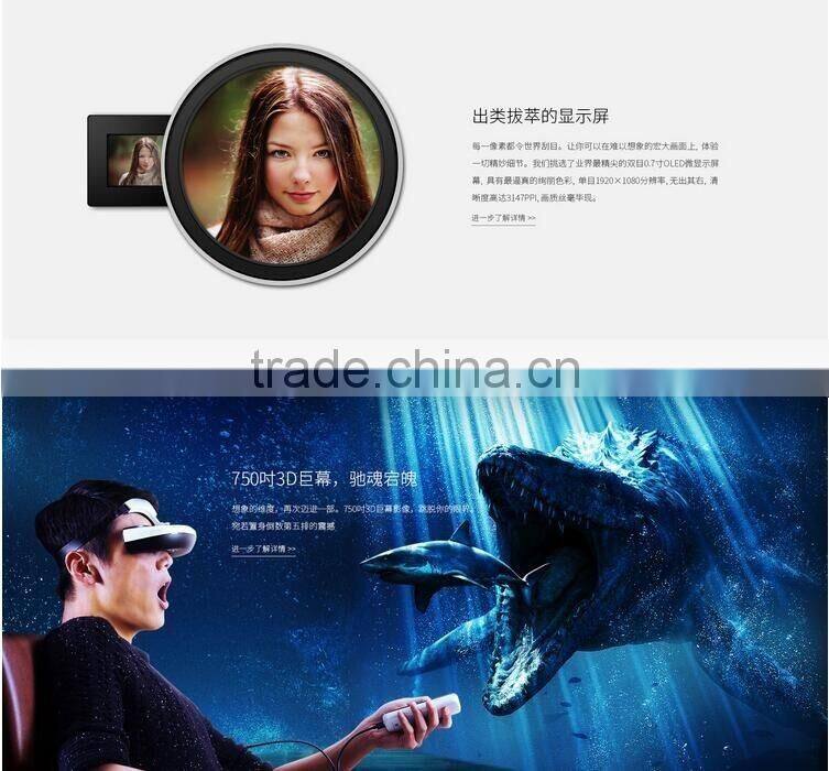 New Smart 3D All In One Virtual Reality Helmet Intelligent 3D Home Theater Wifi 3D VR Helmet Virtual Reality Glasses