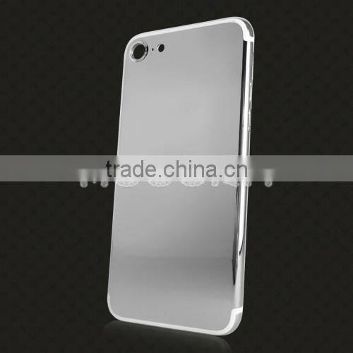 Platinum back housing, mirror gold plated back cover for iPhone7