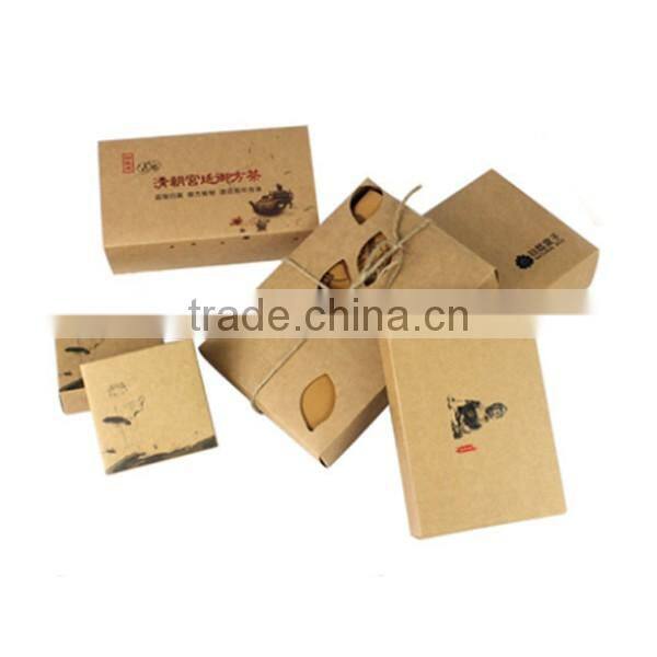 Black cardboard /Kraft phone case packaging box cosmetic packaging box