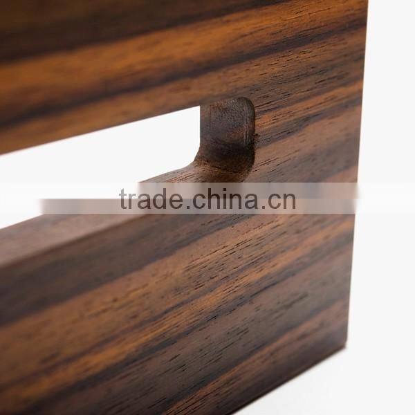 100% Solid Wood Original Napkin Packaging Box, Retro Art Paper Towels Storage Box