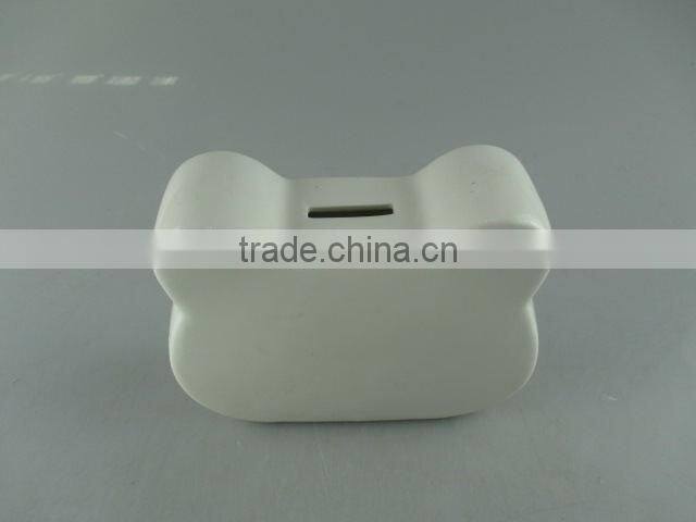 Cute shape ceramic money pot/piggy bank in stock