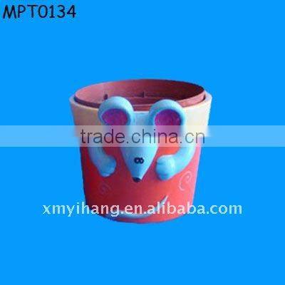 small indoor ceramic pottery pot