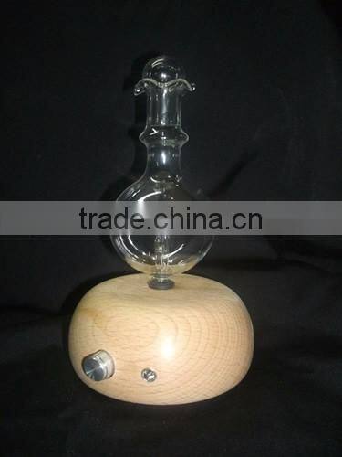 Elegant Wooden and Glass LED Aroma Diffuser Nebulization Essential Oil Diffuser