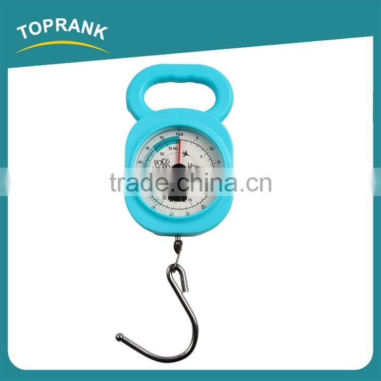 Cheap Promotional Gift Travel Hanging Hook Scale Capacity 35Kg Portable Mini Electronic Balance Pocket Digital Luggage Scale