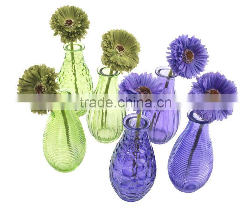 Hot sale machine made glass vase for home decoration