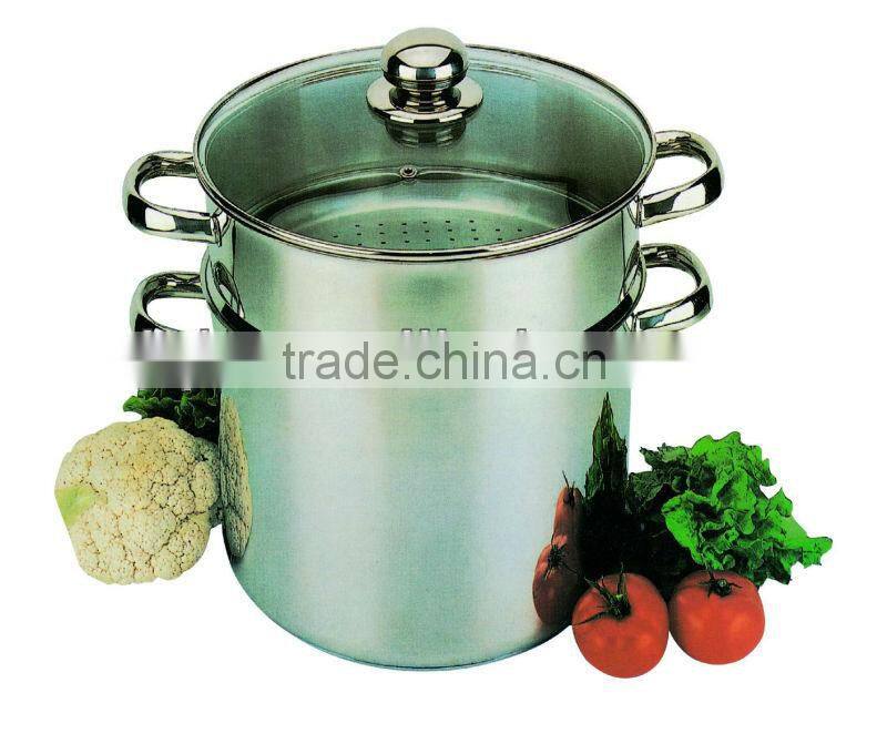 2014 large stainless steel steamer pot