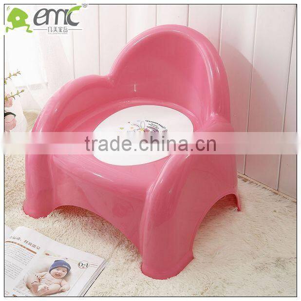 double-duty plastic baby toilet seat