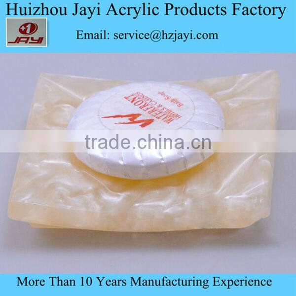 HOT!Wholesale handmade acrylic acrylic soap dish holder/ soap box/liquid soap holder