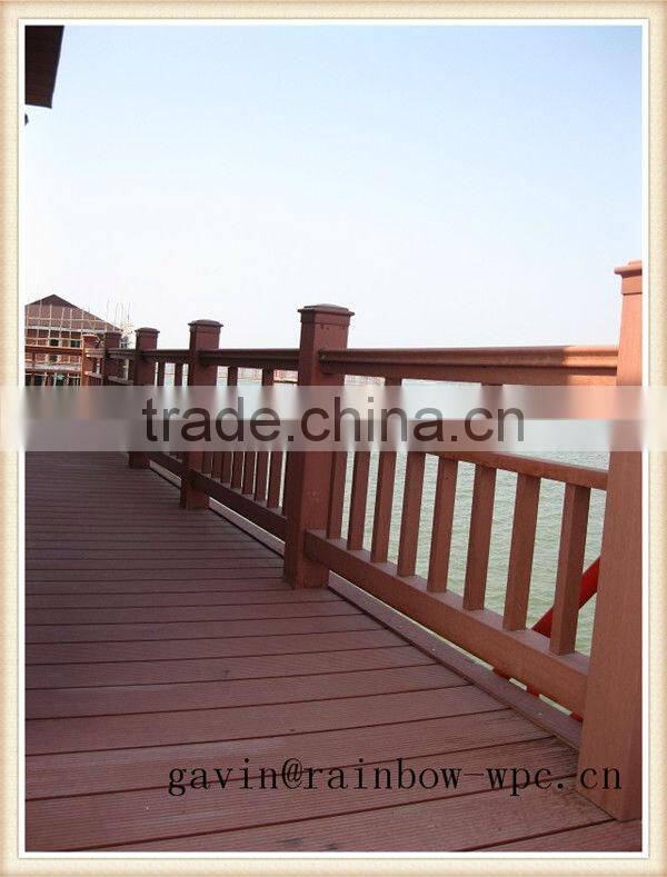 good quality environmental wpc decking floor/outdoor wpc flooring/stair