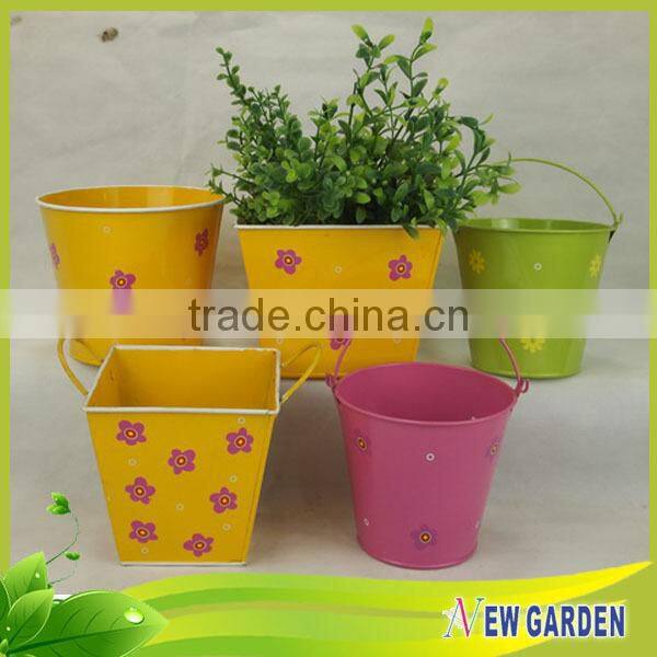 Economic And Practical Metal Hand Made French Flower Pots