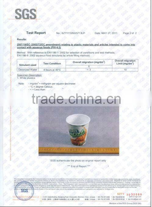 2017 new promotion items cold change color plastic cup