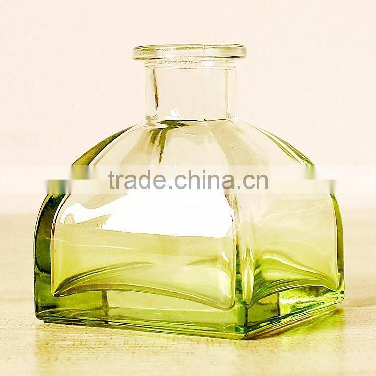 new design200ml 300ml mosaic reed color glass diffuser bottle